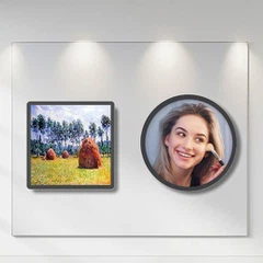 正方形のLCDディスプレイ