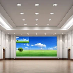 LCD スプライシング画面